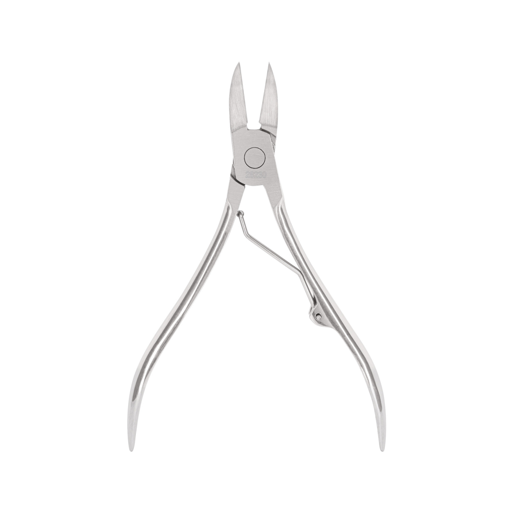 Alicate para pedicure 4-3/4', cabeza curva, extrafina,PRETUL UNA-348P