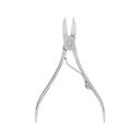 Alicate para pedicure 4-3/4', cabeza curva, extrafina,PRETUL UNA-348P