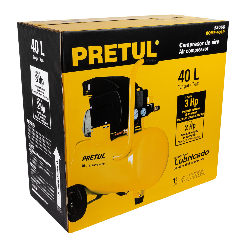 Caja de empaque de repuesto para COMP-40LP, PRETUL CJ-COMP-40LP