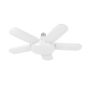 Lámpara LED tipo ventilador 50W, 5 aspas, 6500K, BASIC LED-550V