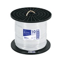 Metro de cable THHW-LS 10 AWG blanco en carrete de 500 m CAB-10B-500