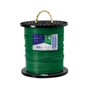 Metro de cable THHW-LS 14 AWG verde en carrete de 500 m CAB-14V-500
