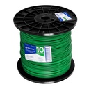 Metro de cable THHW-LS 10 AWG verde en carrete de 500 m CAB-10V-500