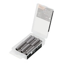 Estuche con 5 extensiones de 70 mm, magnéticas, EXPERT PUDE-9070