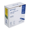 Rollo de 100 metros de cable THW CCA 10 AWG verde, BASIC CCA-10V