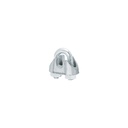 Bolsa c/100 nudos (perros) de hierro p/cable de 1/8', FIERO NUDO-1/8G