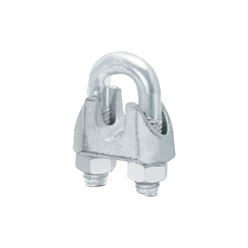 Bolsa c/20 nudos (perros) de hierro p/cable de 3/8', FIERO NUDO-3/8G