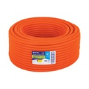 Metro de poliducto 1/2' corrugado flex. reforz. c/guía, 100m PF-1/2RG