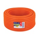 Metro de poliducto 3/4' corrugado flex. reforz. c/guía, 50m PF-3/4RG