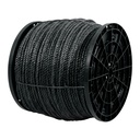 Kilo de cuerda negra de polipropileno 11 mm, carrete 20kg CUE-11NK