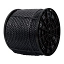 Kilo de cuerda negra de polipropileno 19 mm, carrete 30kg CUE-19NK