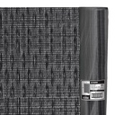 Rollo de malla sombra monofilamento 80%, 25m x 1.85m, negro TOSO-8025