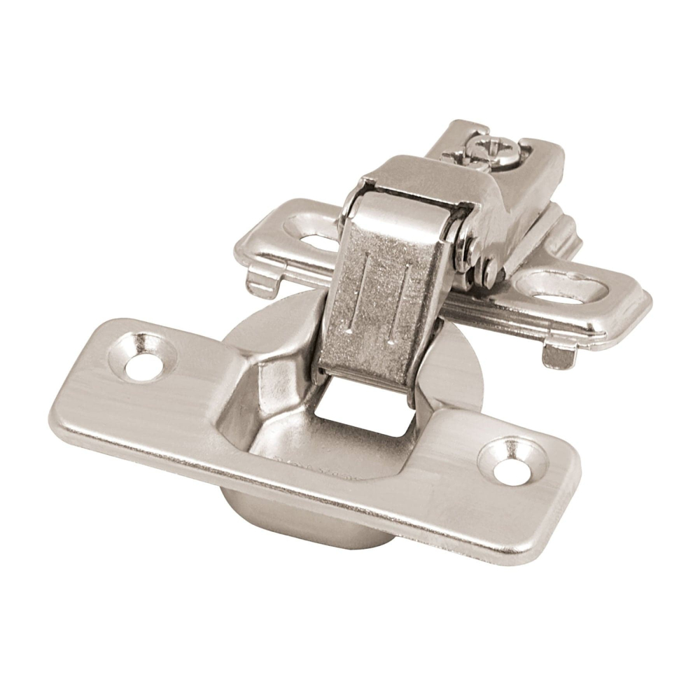 2 bisagras bidimensionales 90°, completa, brazo corto BIDI-FF