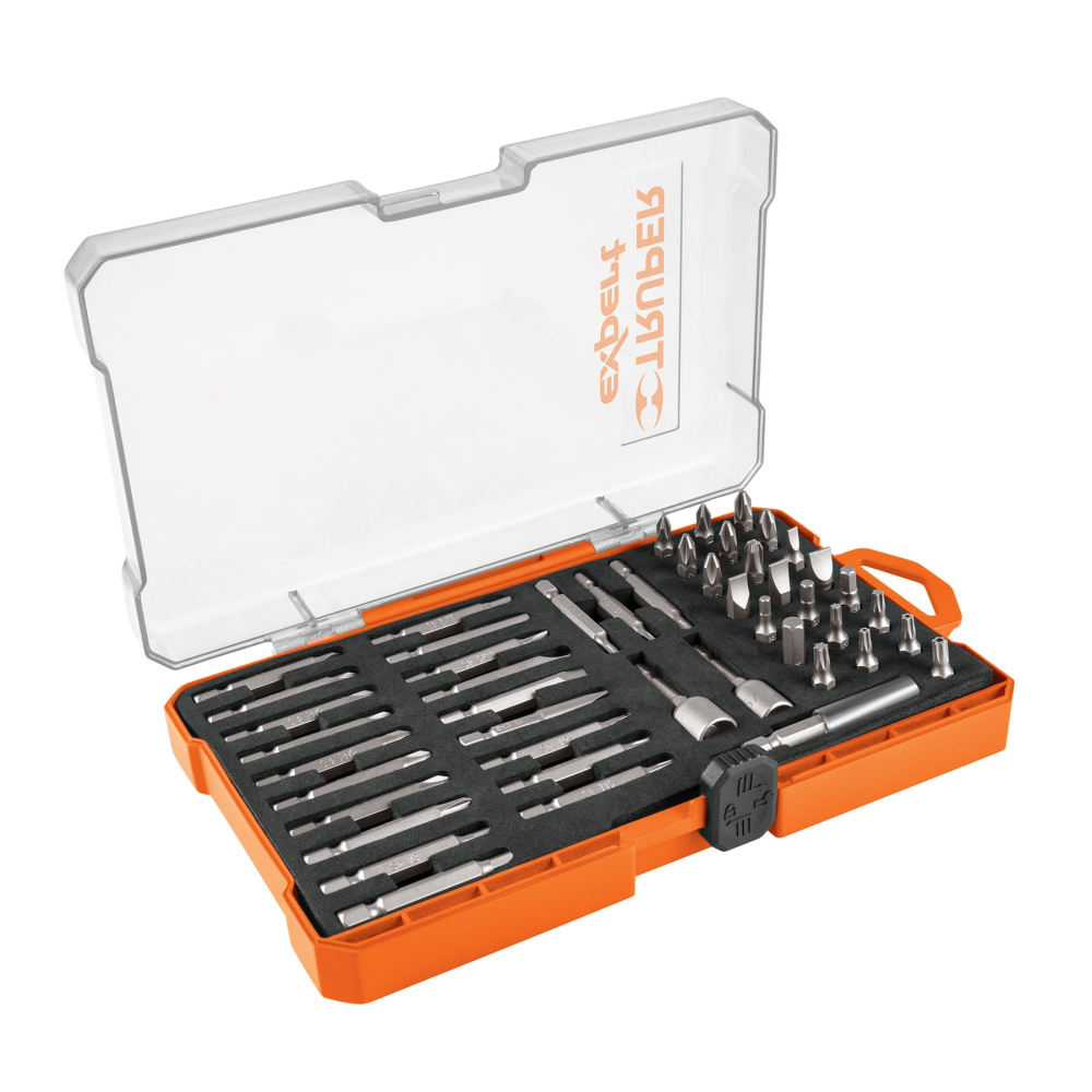 Juego de 47 puntas mixtas largos 1' y 2' en estuche, EXPERT PUN-47X