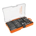 Juego de 47 puntas mixtas largos 1' y 2' en estuche, EXPERT PUN-47X