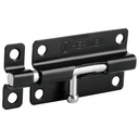 Pasador de barril 4' de acero acabado negro, HERMEX PAS-46