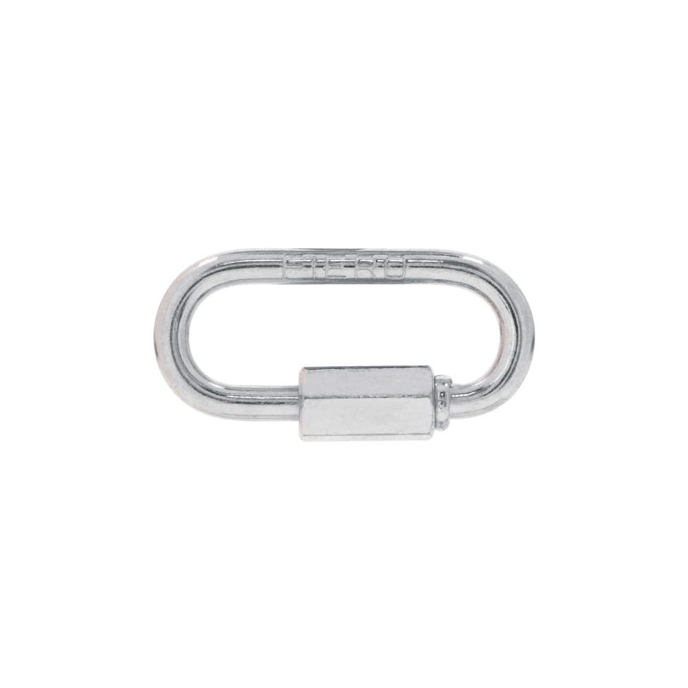 Bandola de acero de 1/8' con seguro, FIERO BSE-1/8