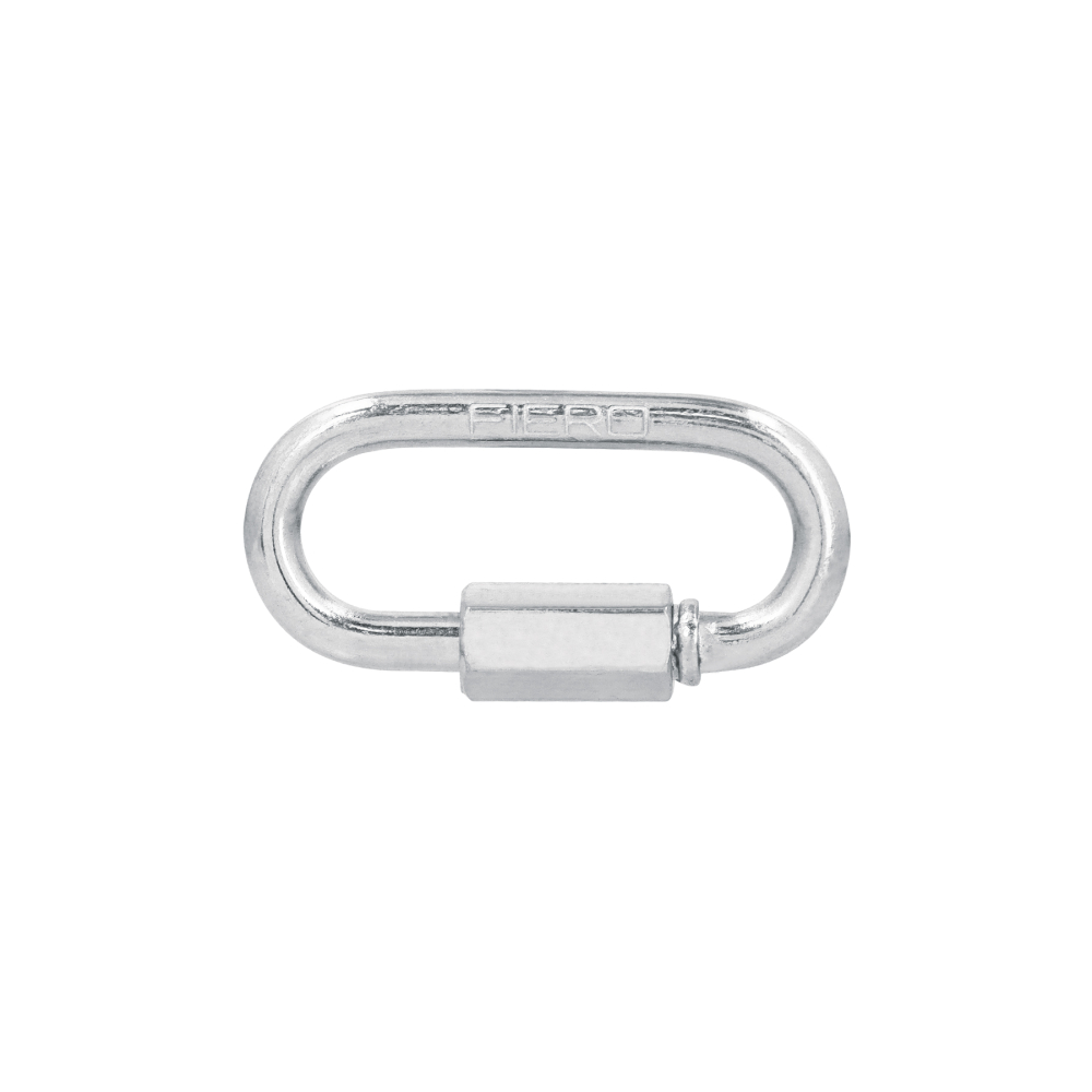 Bandola de acero de 3/16' con seguro, FIERO BSE-3/16