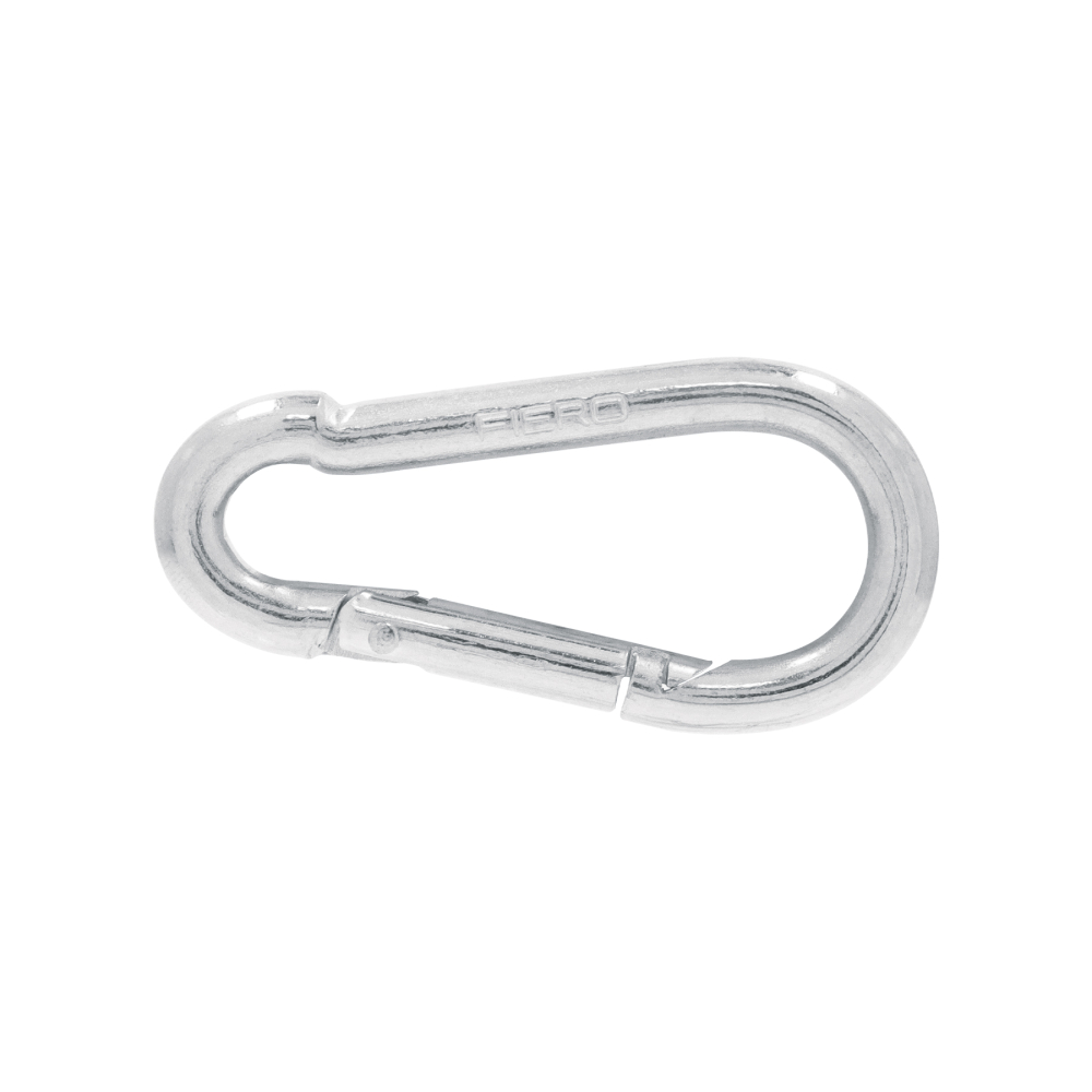 Bandola mosquetón de acero 1/4', FIERO BMA-1/4