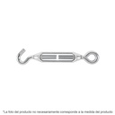 Tensor zinc 1/4' ojo-gancho, FIERO TEN-1/4A