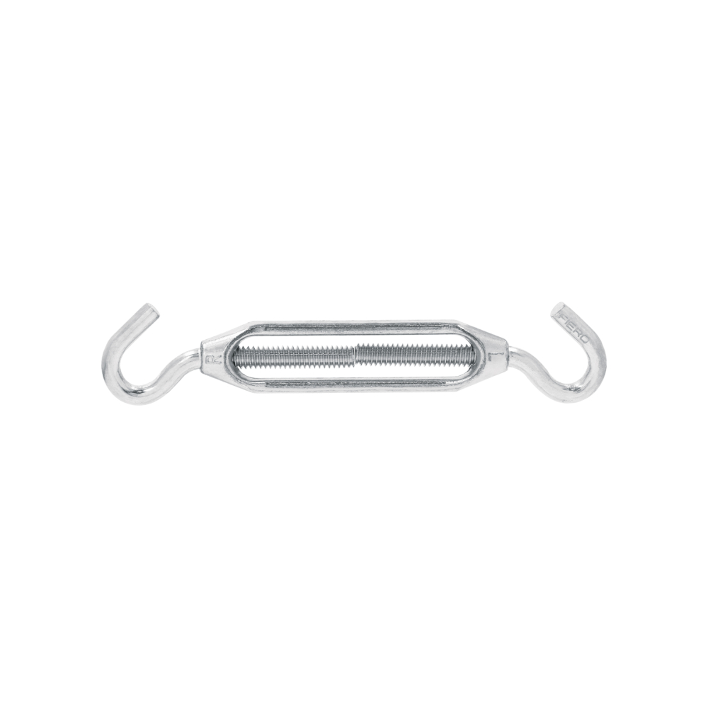 Tensor zinc 1/4' gancho-gancho, FIERO TEN-1/4G