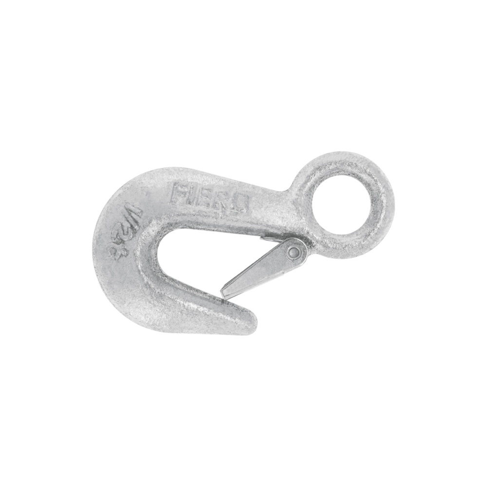 Gancho eslinga de acero forjado 3/4', carga 500 kg, FIERO GANES-3/4