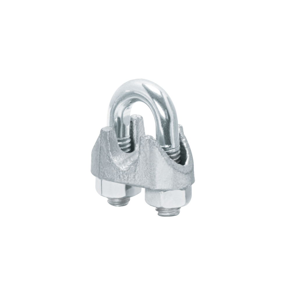 Blíster c/2 nudos (perros) de hierro p/cable de 5/16', FIERO NUDO-5/16