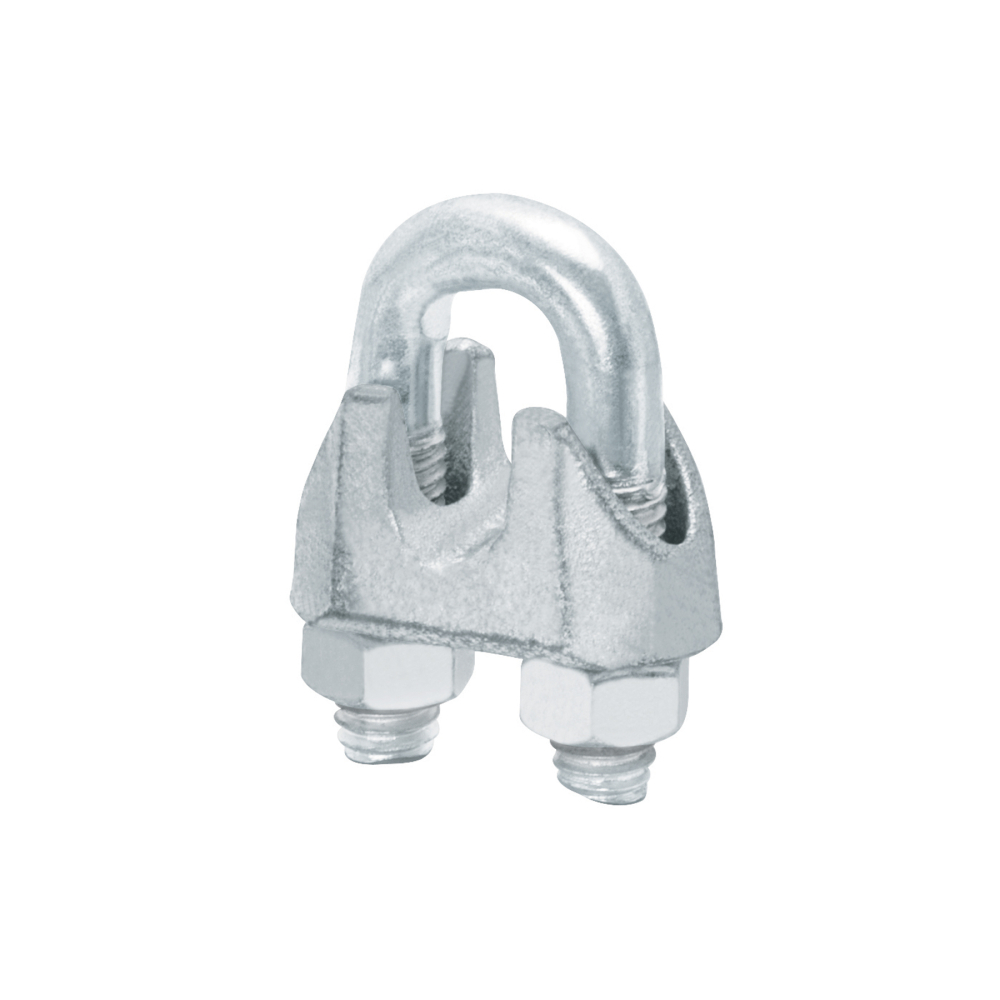 Blíster c/1 nudo (perro) de hierro p/cable de 3/8', FIERO NUDO-3/8