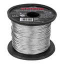 Metro de cable rígido 1/16' de acero 7x7 hilos, 75 m, FIERO CAB-1/16R