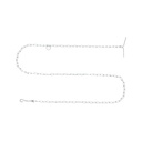 Cadena de 1.8 m de amarre para perro, 1.7 mm, FIERO CAPE-20V