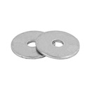 Bolsa de 1 kilo arandelas planas galvanizadas 5/32', FIERO ARA-5/32