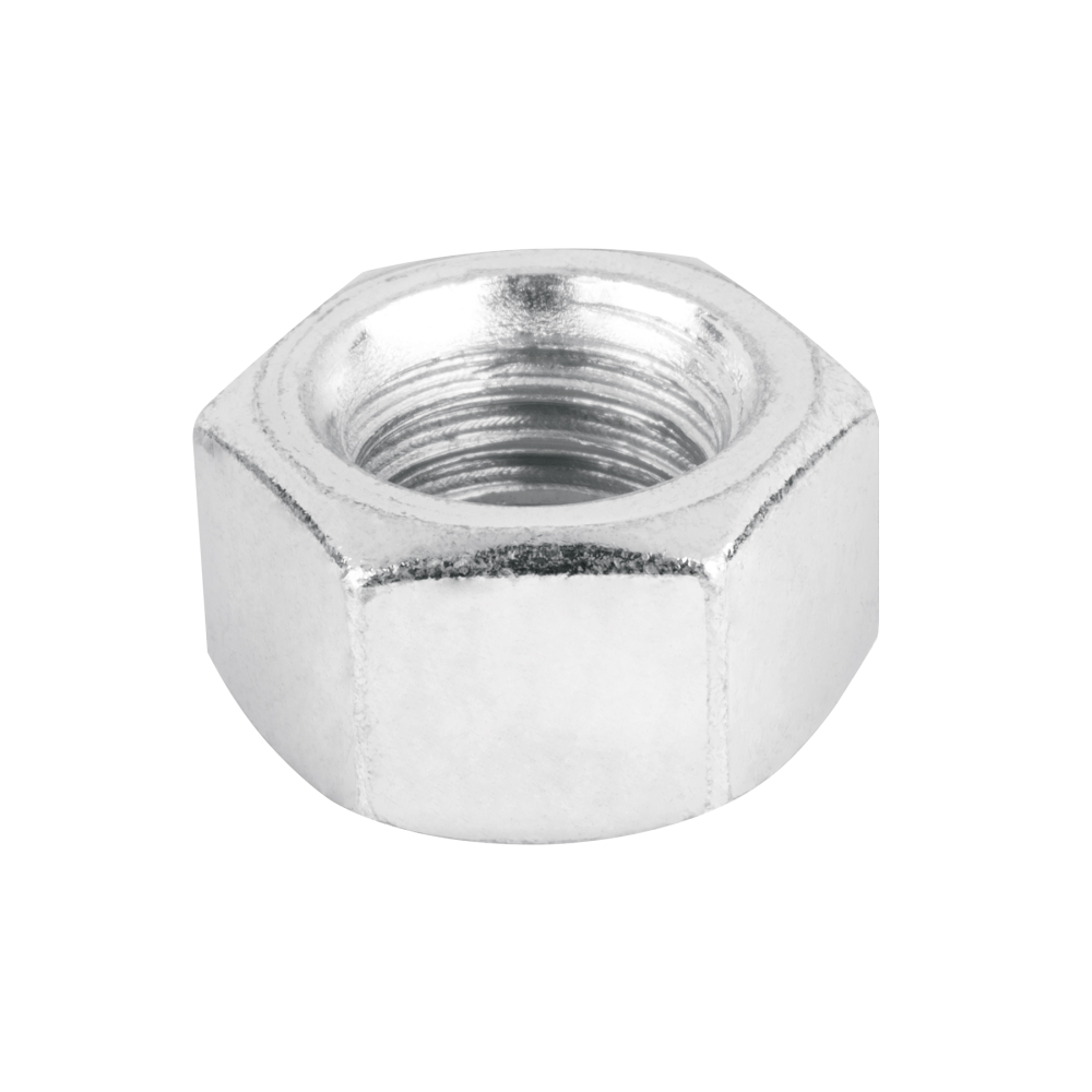 Bolsa con 50 tuercas 1/2' hexagonales de acero galvanizado TUE-1/2
