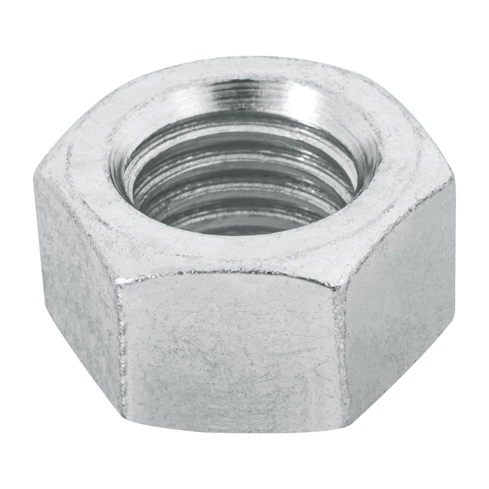 Bolsa con 25 tuercas 5/8' hexagonales de acero galvanizado TUE-5/8
