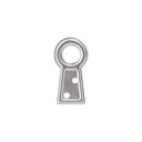 Bolsa con 100 colas de pato #1, 2.5 cm altura, 6.3 mm ojillo COLPA-1