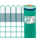 Rollo de 30 m x 0.6 m de malla mosquitera plástica verde TEMO-06PV