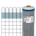 Rollo de 30 m x 1.2 m de malla mosquitera plástica gris TEMO-12PG