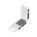 Estuche con 5 puntas de cruz PH1 largo 2', TRUPER EXPERT PUDE-1201