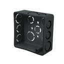 Caja de registro cuadrada 4' plástica, VOLTECK CCH-4X4P
