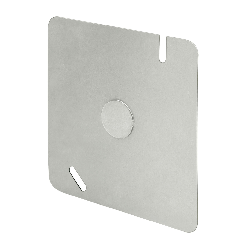 Tapa para caja cuadrada 4' metálica, VOLTECK BASIC TACH-4X4