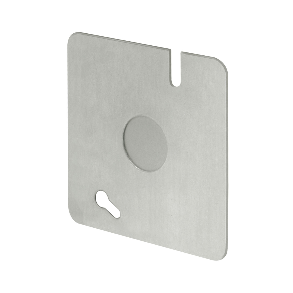 Tapa para caja cuadrada 3' metálica, VOLTECK BASIC TACH-3X3