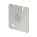 Tapa para caja cuadrada 3' metálica, VOLTECK BASIC TACH-3X3