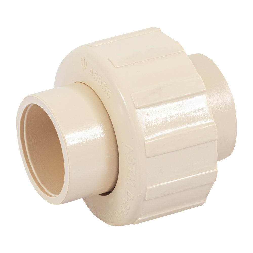 Tuerca unión lisa de CPVC 3/4', FOSET CPVC-972