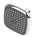 Regadera cuadrada de ABS 3-3/4' sin brazo, FOSET BASIC R-401S