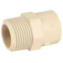 Conector macho de CPVC 3/4', FOSET CPVC-612