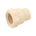 Conector hembra de CPVC 1/2', FOSET CPVC-601
