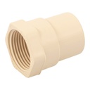 Conector hembra de CPVC 1', FOSET CPVC-603