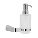 Dispensador de jabón a pared de latón cromado, RIVIERA RIA-75