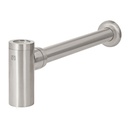 Céspol de bote minimalista 1 1/4', satín, para lavabo, FOSET CE-212N