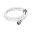 Manguera lavabo/fregadero, vinilo blanco, 1/2'x1/2', 100 cm FFR-100B