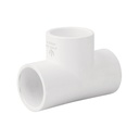 Tee sencilla de PVC 3/4', FOSET PVC-762